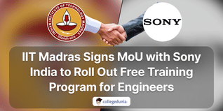 IIT Madras Signs MoU with Sony India to Roll Out Free Training Program for Engineers; Apply till Jan 10